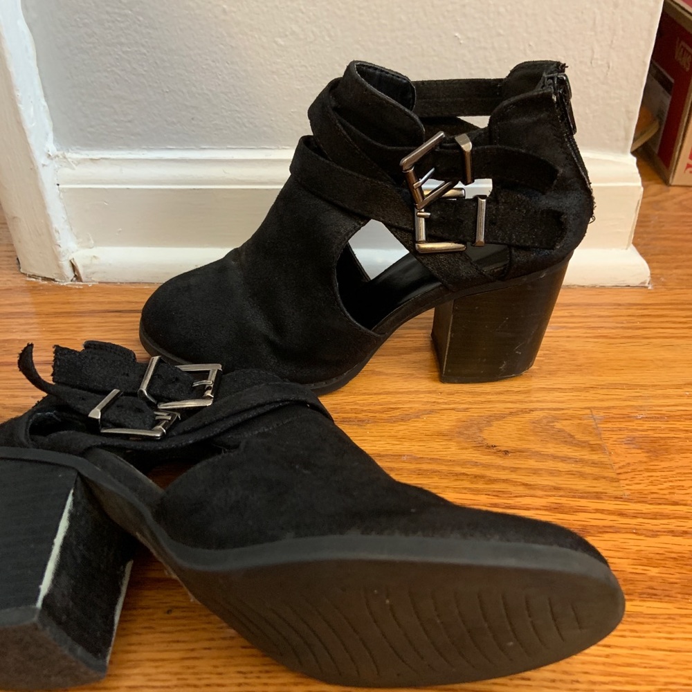 Black Bootie Heels